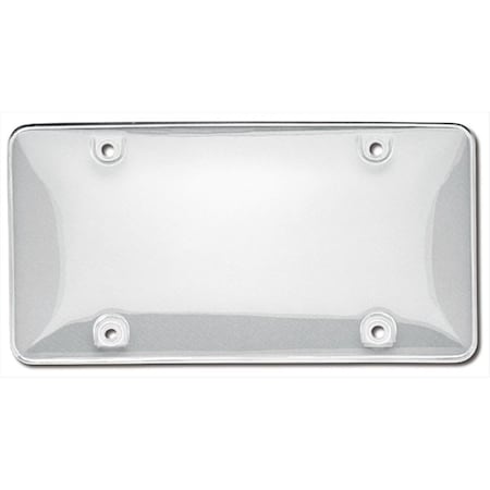 Strike3 Bubble Novelty License Plate shield, Clear ST55973